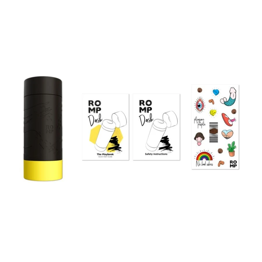 ROMP - DASH MÄNNLICHER MASTURBATOR MIT SAUGREGELUNG 20 CM